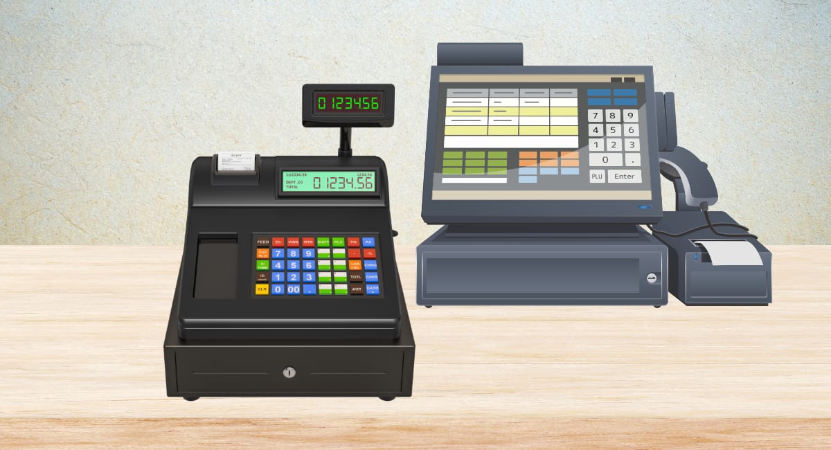 Cash register vs. POS system – what's 