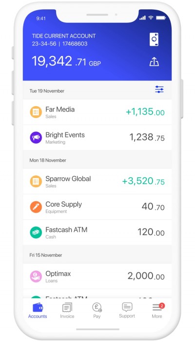 Tide Business Account Review: E-Money Account With Limitations