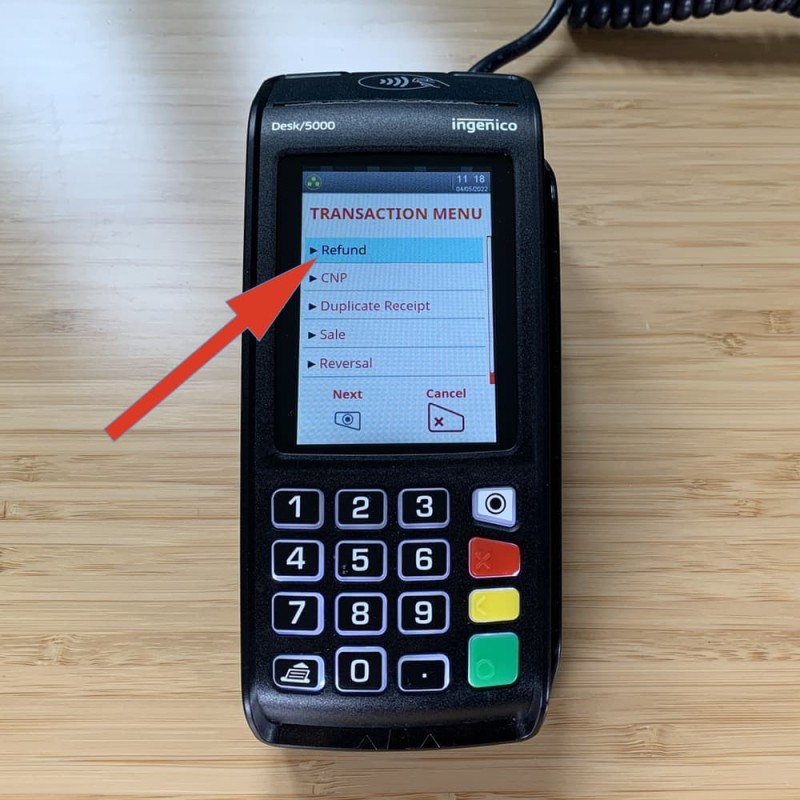 How To Do A Refund On A Card Machine